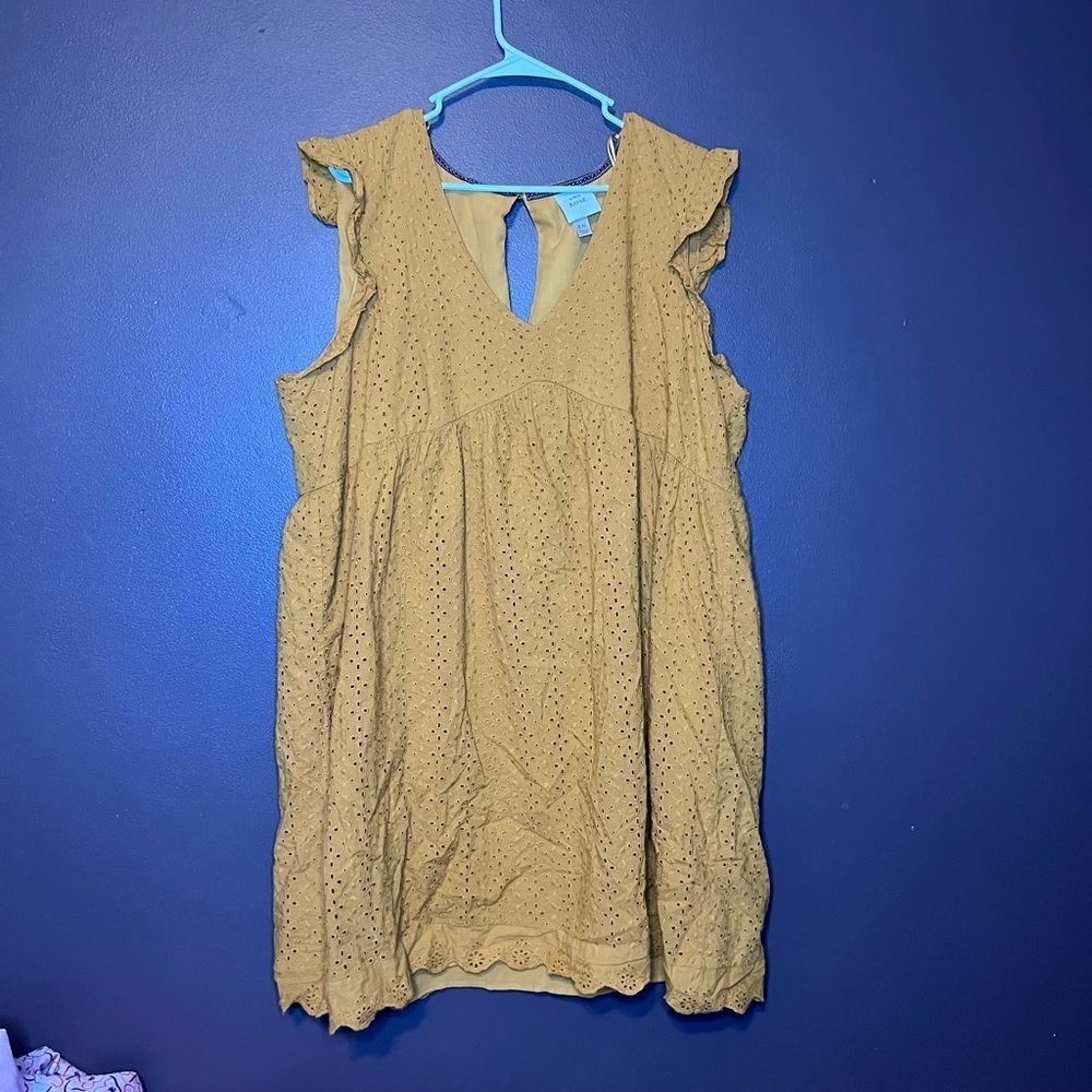 Knox Rose Yellow Mini Dress